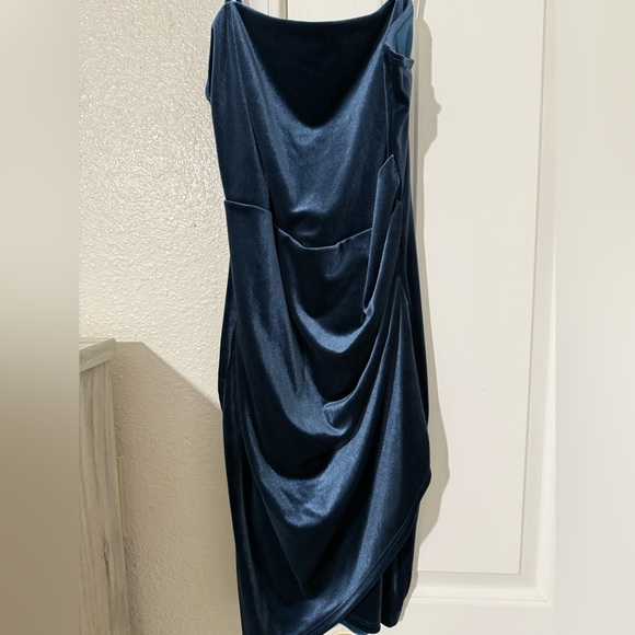 Windsor Midnight Blue Asymmetrical Dress - Picture 1 of 3